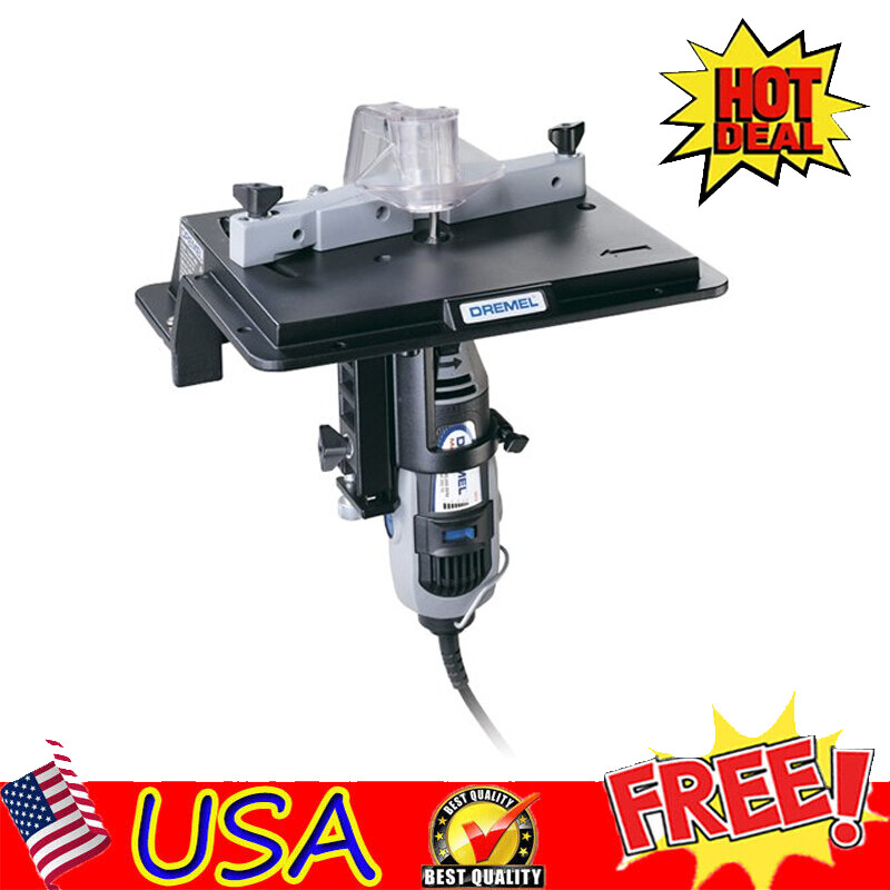 Rotary Tool Shaper/Router Table to Sand Edge Groove and Slot Wood Power Tools