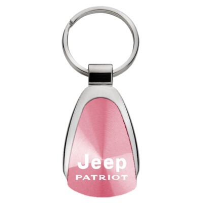 Jeep Patriot Tear Drop Key Ring (Pink)