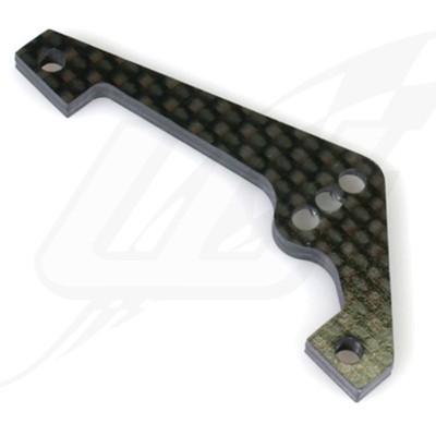 FR- Robitronic Piastra di sospensione superiore posteriore destra 3,0 mm - RA001