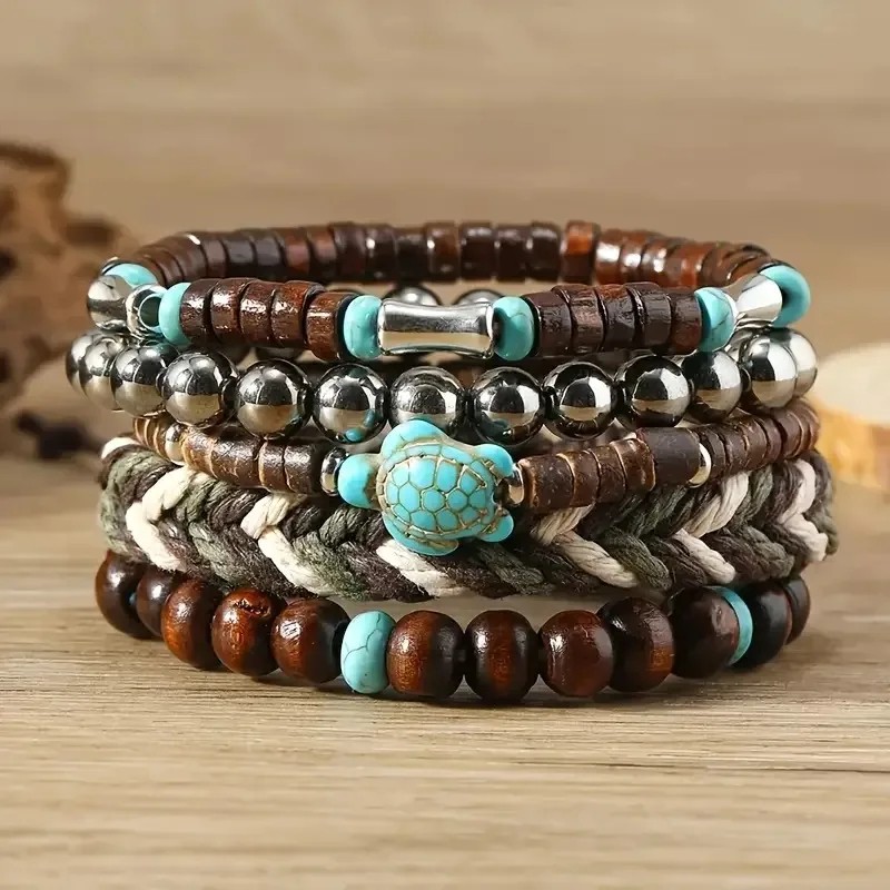 41PCS Natural Wood