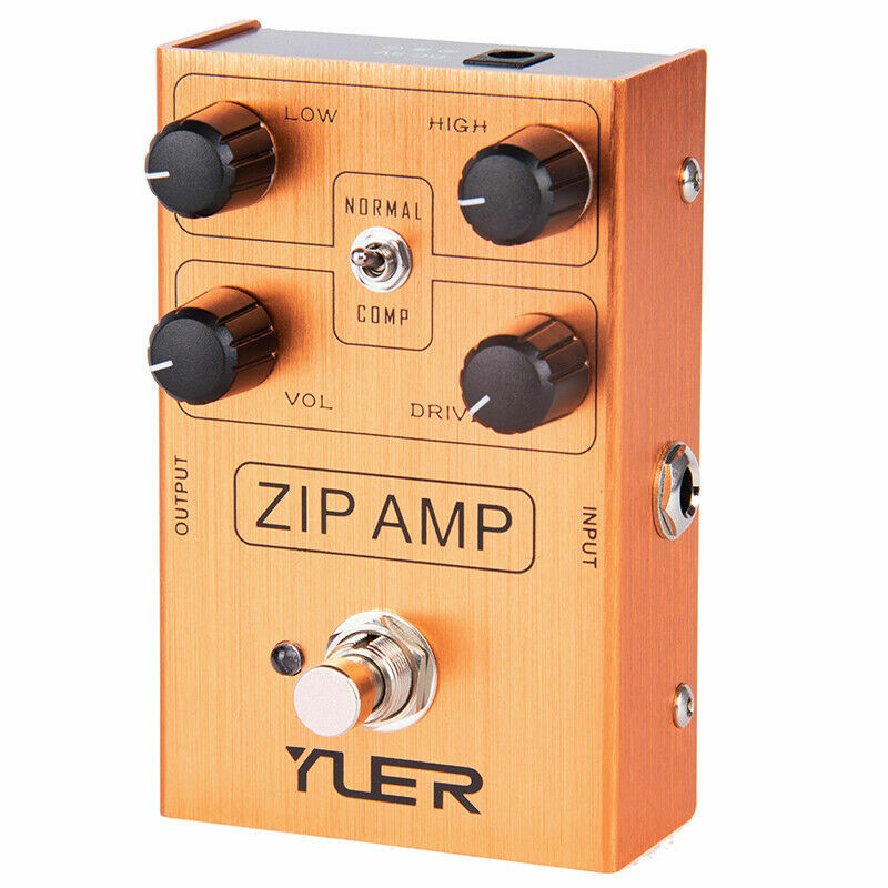 YUER ZIP AMP Overdrive Electric Guitar Effects Pedal True Bypass YF-39 ✅New