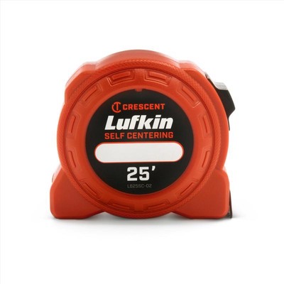 Lufkin 700 Series Plastic Orange Lockable SAE Self Centering Tape Measure 25 L f