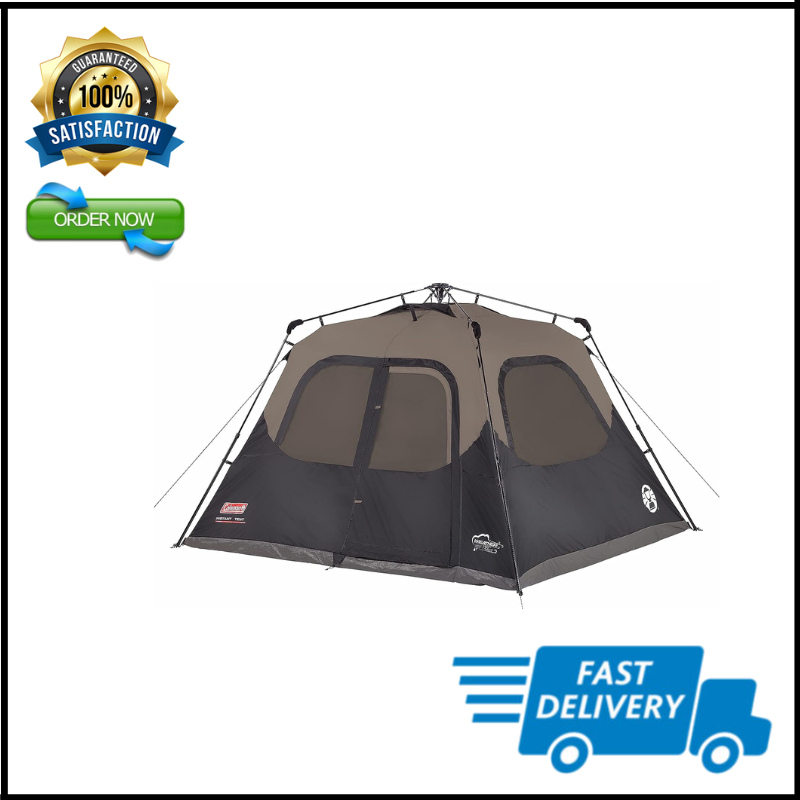 Camping Tent with Instant Setup, 4/6/8/10 Person Weatherproof Tent with WeatherT