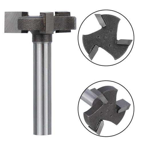 Planfräser 6/6,35/12,7mm Schaft – HM-Spitze, Nutenfräser Für Holz, 2/3/4 Zähne