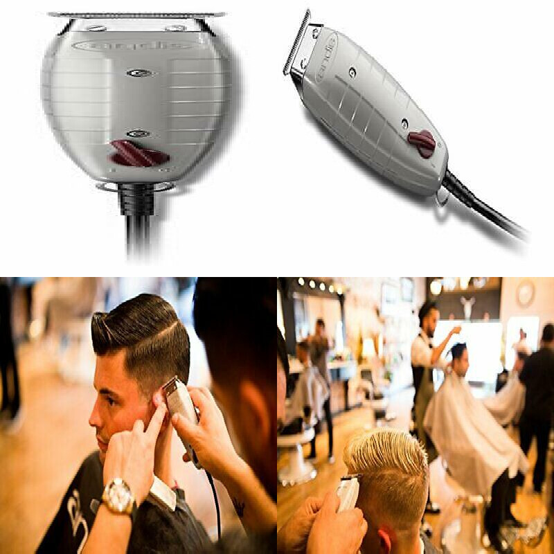Andis 04710 Professional T-Outliner Beard/Hair Trimmer with T-Blade, Gray