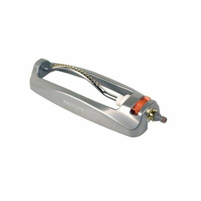 1/2" Metal Garden Water Sprinkler with 18 Spray Jets and Hose Quick Connector