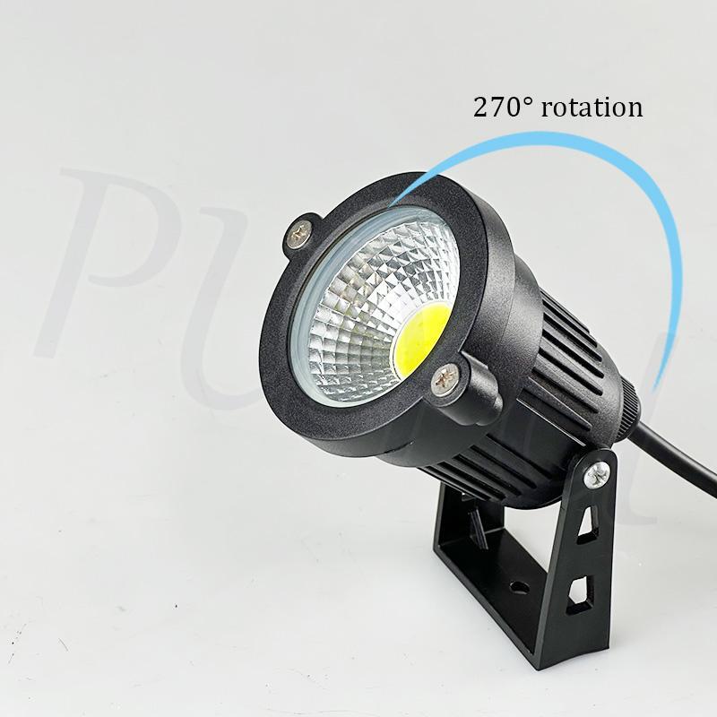 LED Low Voltage 12V 5W Landscape Light 3000K Garden Outdoor Lamp Spotlight IP65