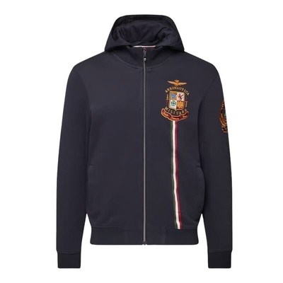 Толстовка Removable Man Aeronautica Militare FE1778 Blue Anniversary