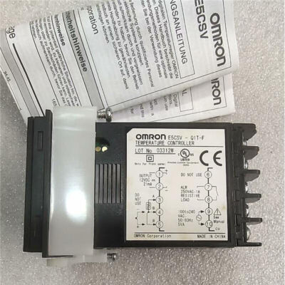 1Pcs New Omron Thermostat E5CSV-Q1T-F 240VDC 50/60HZ