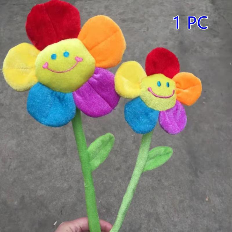 Smiley face plush flowers sales