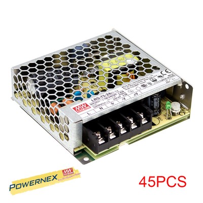 [POWERNEX] MEAN WELL NEW LRS-75 12V 24V 48V Single Output Power Supply (45PCS)