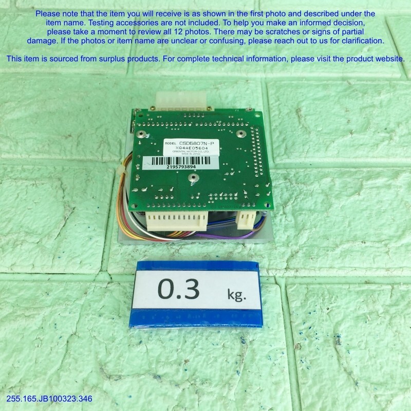 ORIENTAL MOTOR CSD5807N-P, Stepper Driver as photo, sn:3894, Tested, DHLtoUS.