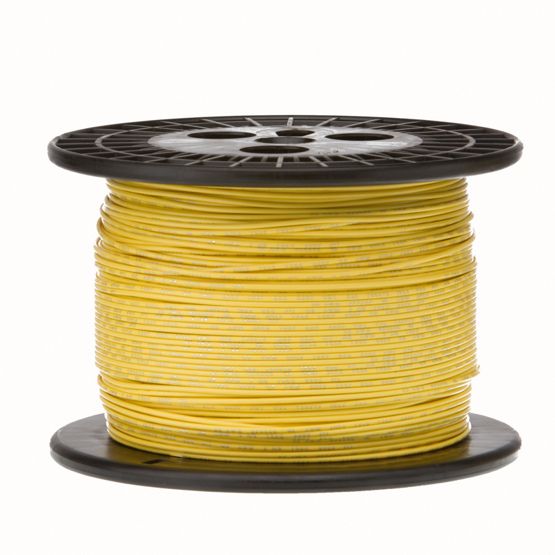 Wire up. Solid 10-20 awg. желтая проволока. remington кабель. stranded wire.