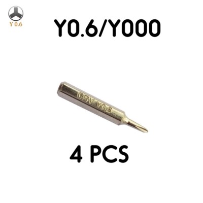 4PCS Y000 Triwing Tripoint Y0.6 Screwdriver Micro bits for iPhone Repair Hex 4mm