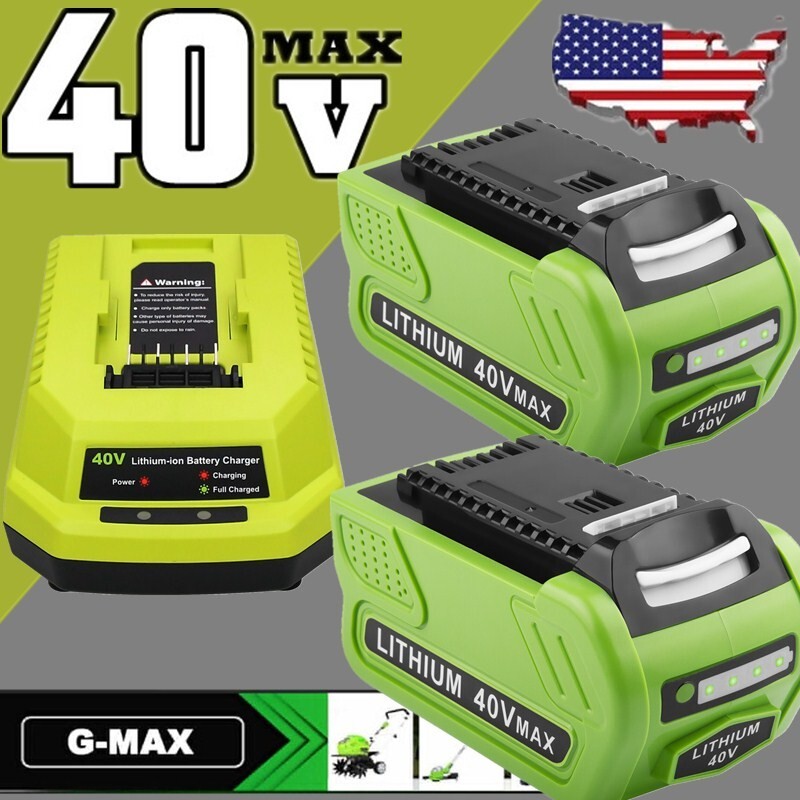 40 V 6.0Ah 29472 For Greenworks 40V Lithium G-MAX Battery /C