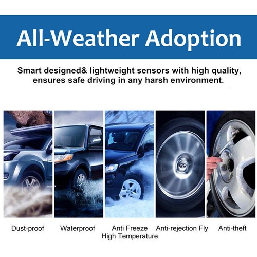 Car RV Truck TPMS Tyre Pressure Monitoring System Tow Trailers Auto Security