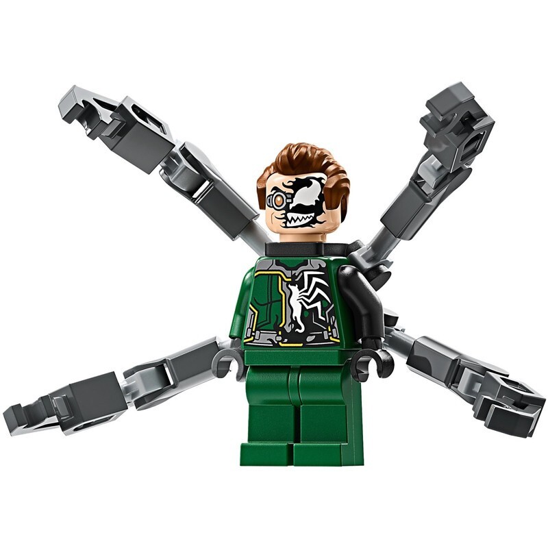  LegoÂ® Minifigure - Dr. Octopus (Sh0946) - Super Heroes Spider-Man Villain - New