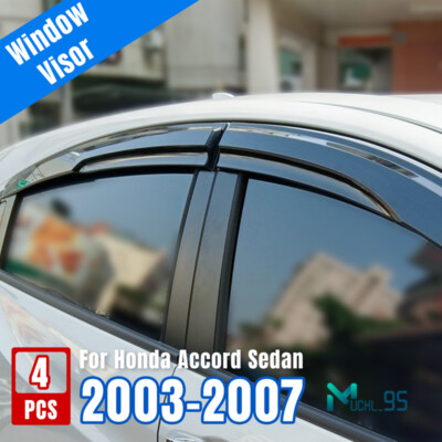 Deflector de protección para visera de ventana para Honda Accord Sedan 2003-2007