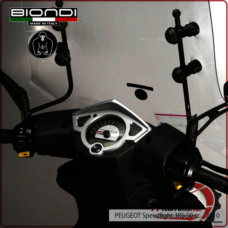 KIT ATTACCHI PARABREZZA SCOOTER PER AXI XINGYUE MOUSE 125 SLURP 50 BIONDI