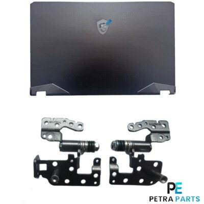 LCD Cover Back Rear Top Lid MSI 9S7-17K314 GE76 GP76 Raider 11UG/11UH w/ Hinges