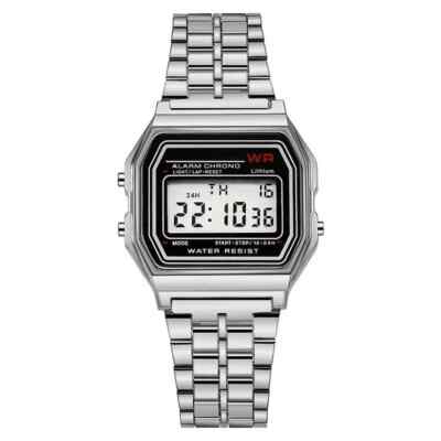 F91W Steel Strap Watch