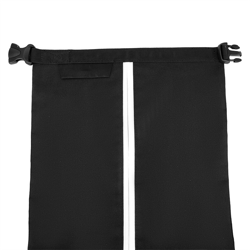 200cm Ski Towing Bag With Wheels For Air Travel Folding Outdoor Equipment Black