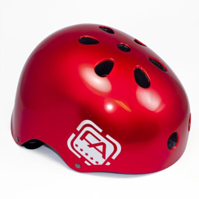 FREE AGENT Street Helmet Gloss Red Candy Apple One Size