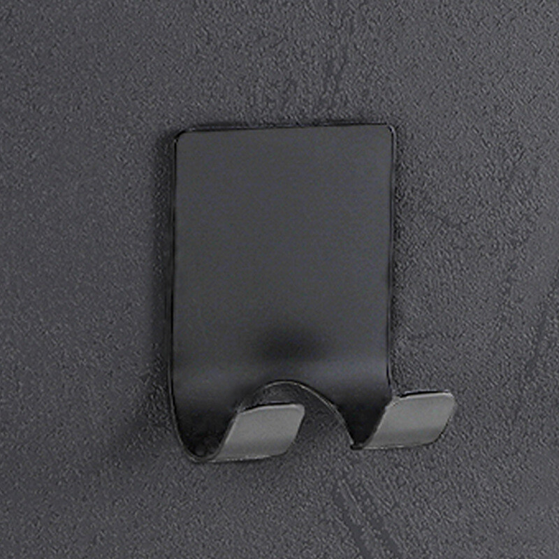 4PCS Razor Holder Shower Wall Adhesive Shower Hook Shaver Hanger Stainless Steel