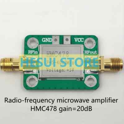 Rf microwave amplifier HMC478 gain=20dB
