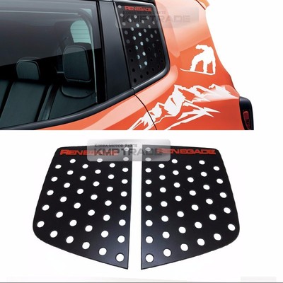 C Pillar Window Glass Sports Plate Molding Red Logo For HYUNDAI 10-15 Tucson ix