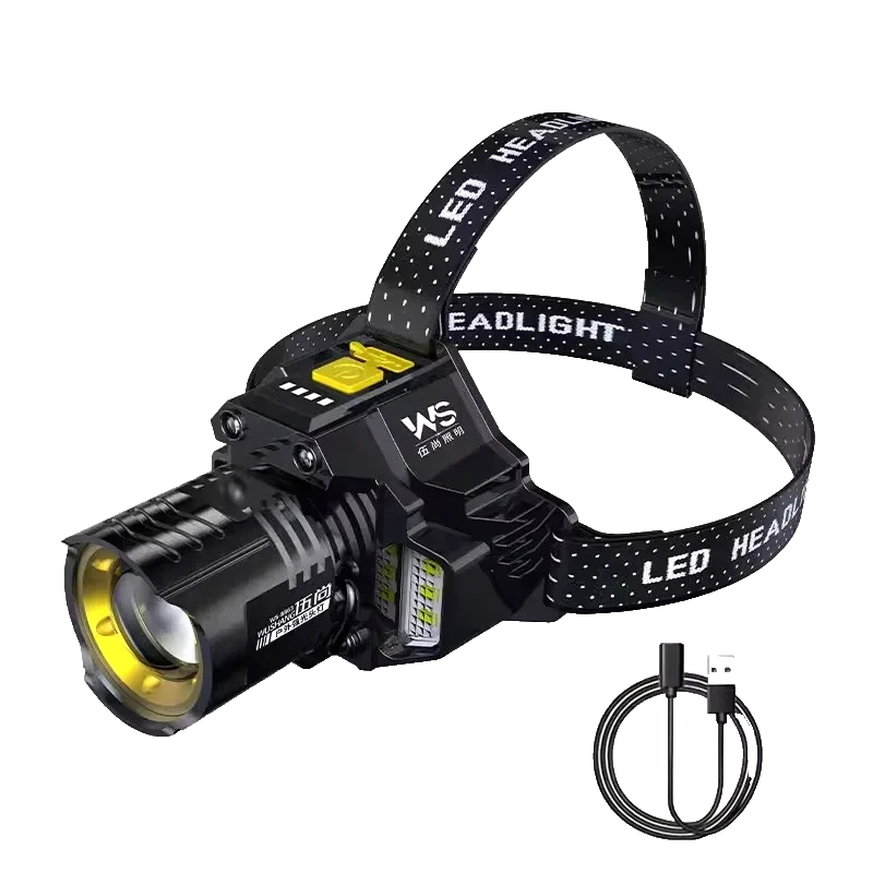 Super Bright Rechargeable LED Headlamp Headlight Flashlight Head Torch