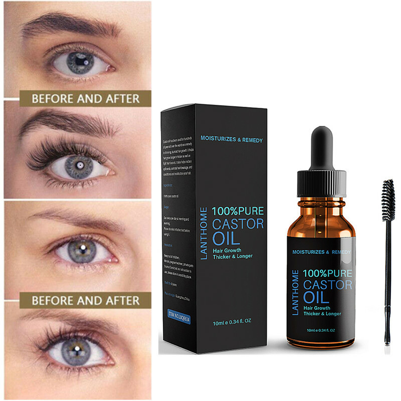 10ml Castor Oil Hair Care Essential Oil Thicker Longer Hair