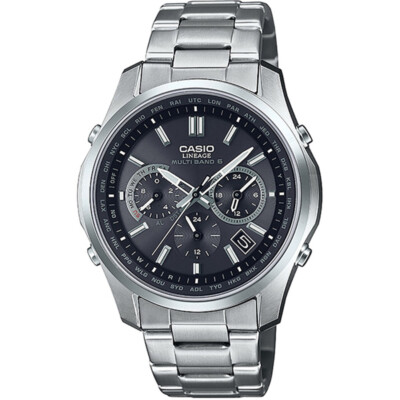 Pre-owned Casio Lineage Liw-m610tse-1ajf Titanium Solar Atomic Radio Analog Men Watch