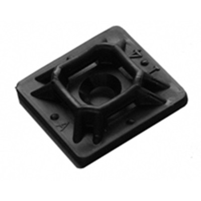 NTE Electronics 04-MPA7500 MOUNT PAD 3/4'' SQUARE ACRYLIC BLACK #4 SCREW 100/BAG