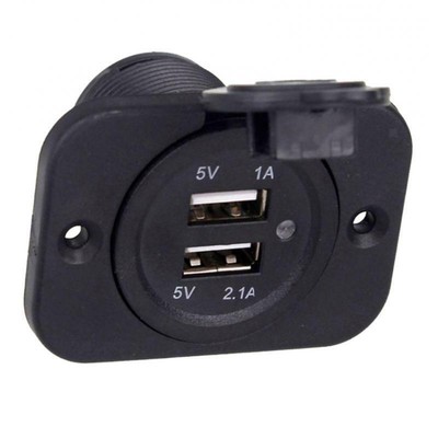 Hochleistungs 5V 1A 2.1A Auto Boot Auto Handy GPS Dual USB Ladegerät