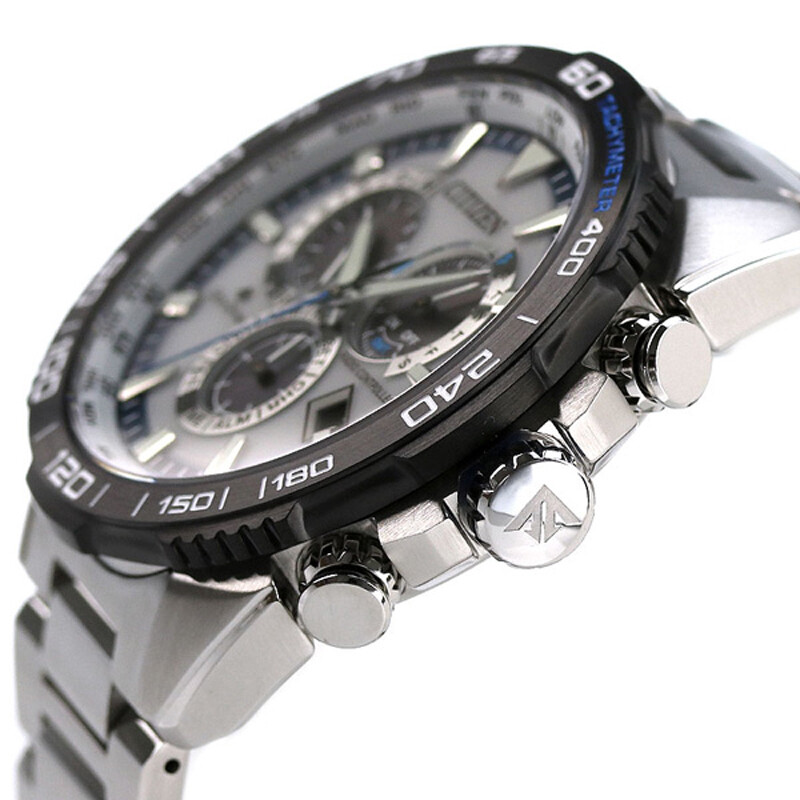Pre-owned Citizen Promaster Land Cb5034-91a Eco-drive Radio Watch Direct Flight Men Watch