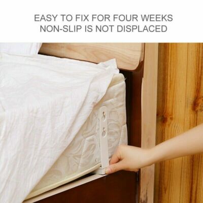 4 Pieces Bed Sheet Holders Fasteners for Keeping Sheets Tight Same Day Shipping!