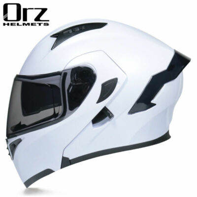 DOT Modular Motorcycle Bluetooth Helmet Full Face Dual Visor Flip Up Moto Helmet