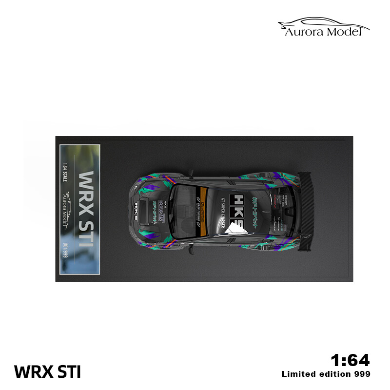 Aurora Model 1/64 スバル WRX STI HKS Aurora Model 1:64 Subaru WRX STI HKS (2 Version) – Horizon