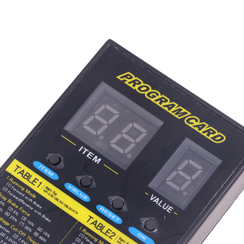 Hobbywing Rc Program Card For Xerun And Ezrun Sc8 Brushless Esc Quicrun Wp