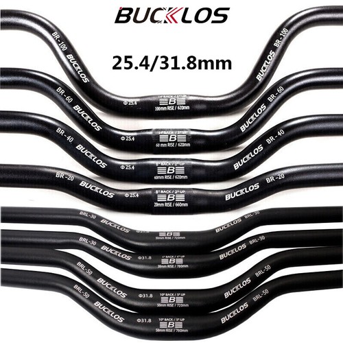 25.4/31.8mm Handlebar 1.96/2.36/3.54/3.94inch High Rise 620-