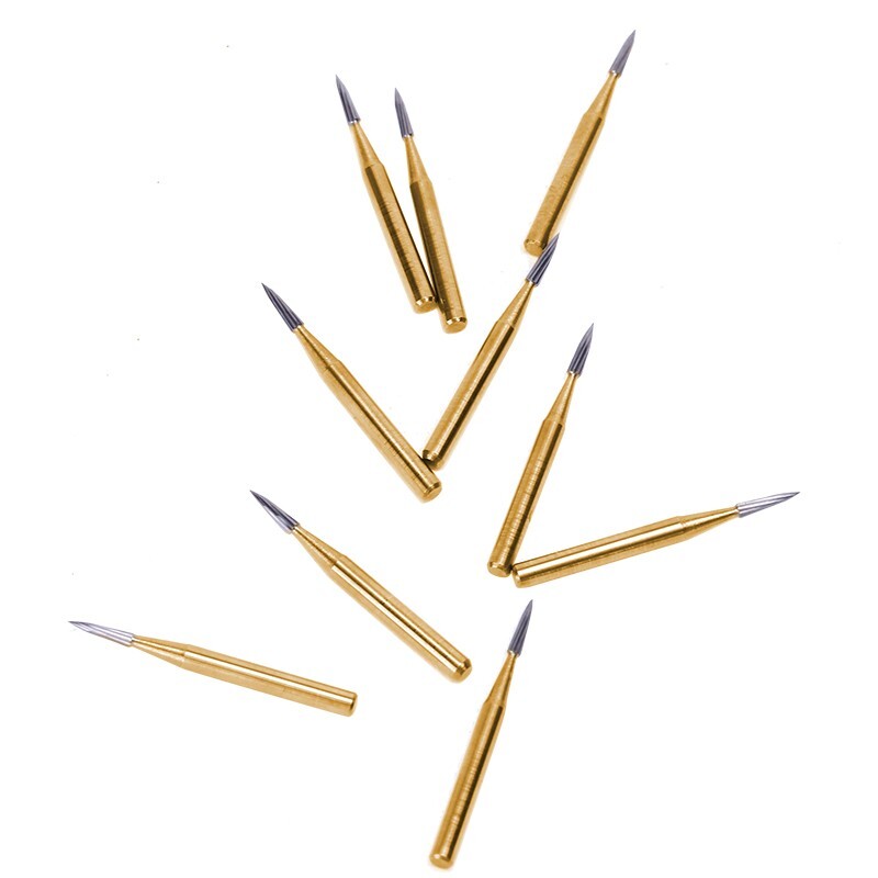 Dental Tungsten Carbide FG Burs Kit Trimming  Finishing For High Speed Handpiece