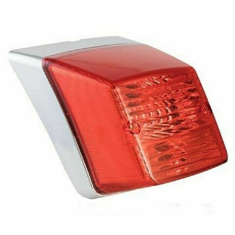 LML Star 125-200 4T Rear BACK TAIL Light CHROME EVOLUZIONE  