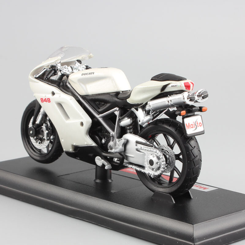 MAISTO 1:18 Ducati 848 MOTORCYCLE BIKE DIECAST MODEL TOY NEW IN BOX