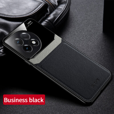For OnePlus 11 12 Ultra Slim PU Leather Case Shockproof Rubber Back Phone Cover