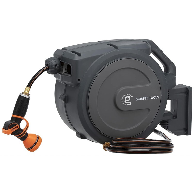 Reel Wall Mount 1/2-in 78-ft With Nozzle