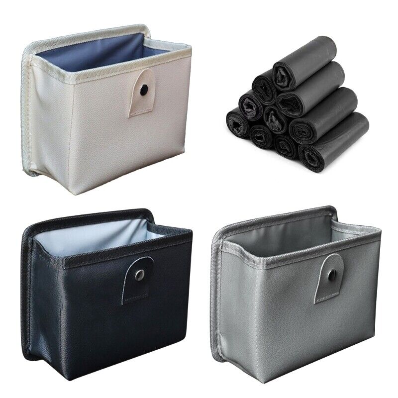 Car Trash Can Car Trash Bag Foldable Car Trash Bin