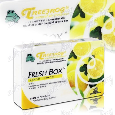 TREE FROG LEMON LIMON NATURAL EXTREME CAR AIR FRESHENER FRESH BOX MINI UNIVERSAL
