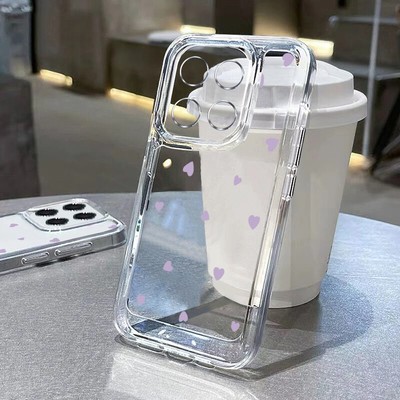 For Xiaomi Poco X6 M6 Pro Redmi Note 13 12 11 Pro Clear Slim Silicone Case Cover