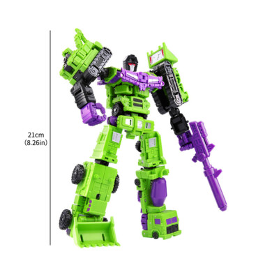 Devastator Engineering Truck Robot 6 In 1 Combiner Action Figure Spielzeug